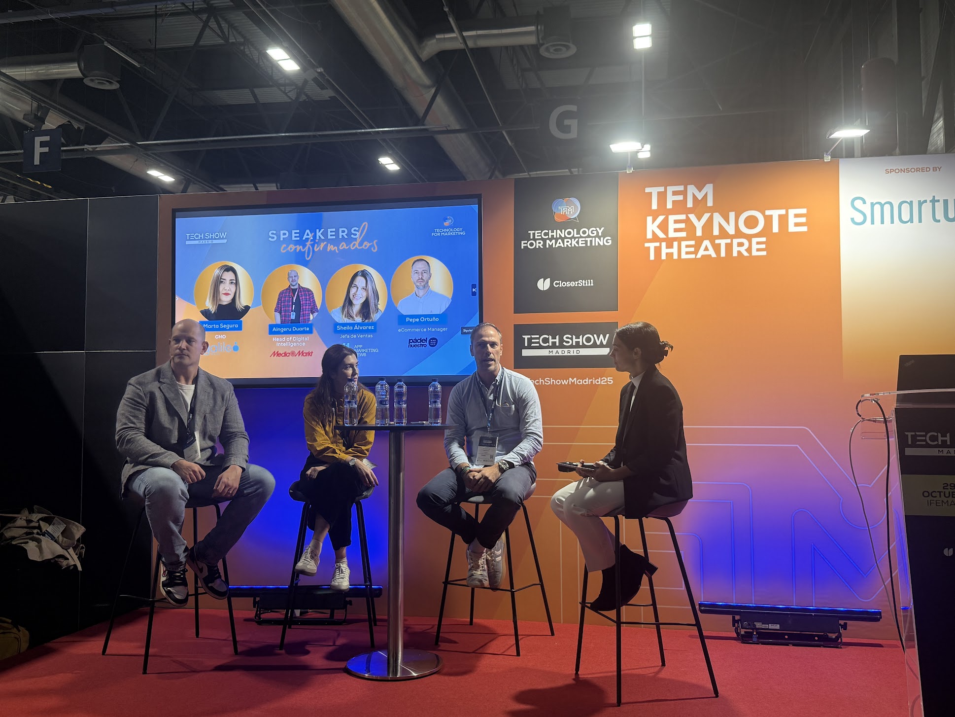 TFM Keynote Theatre · Tech Show Madrid